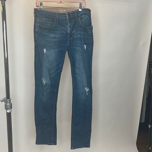 Unisex blue jeans wrangler